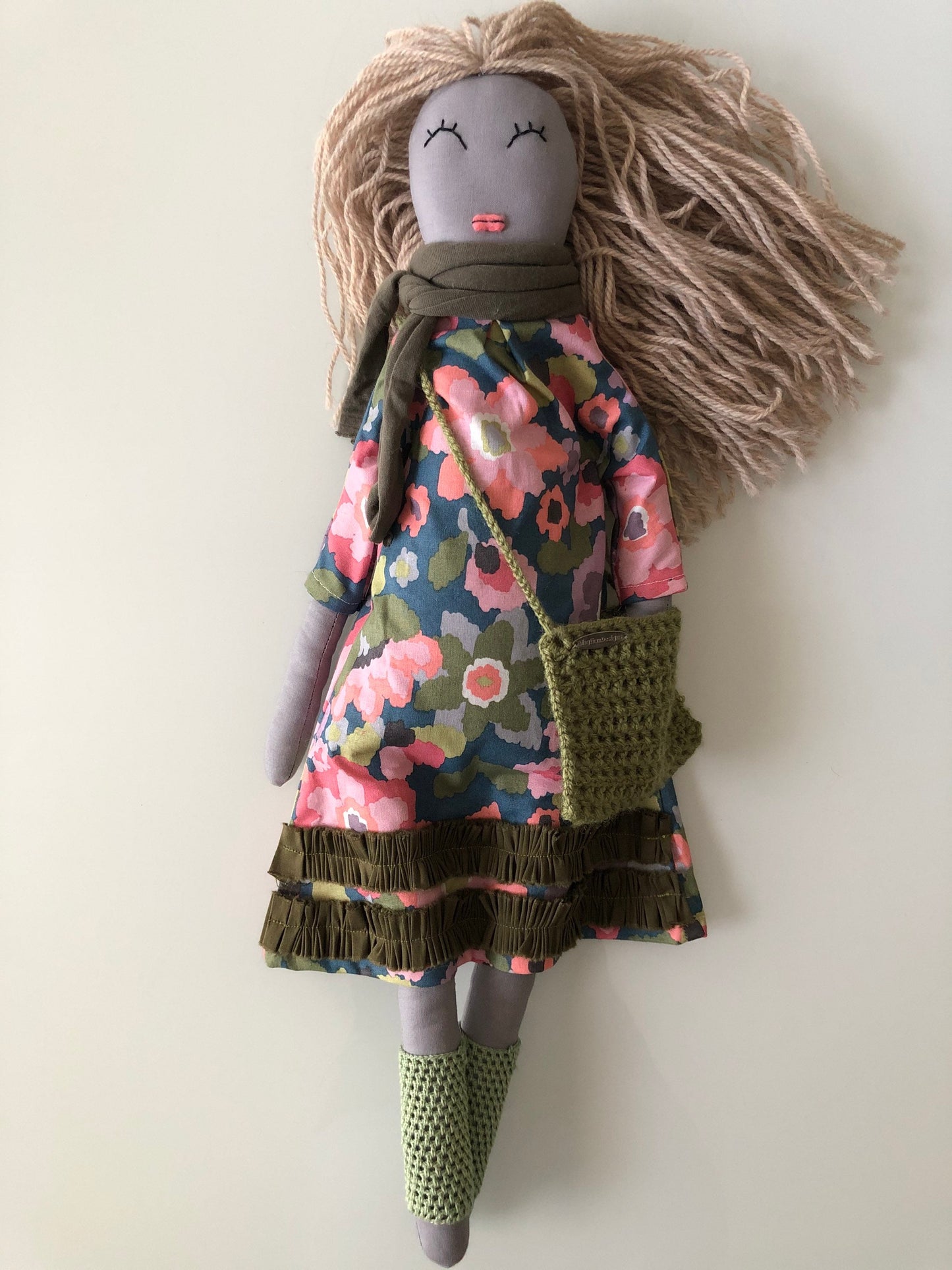 Handmade Doll 22 inches Textile Doll